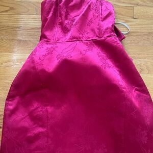 Hello Molly Vibrant Red Dress